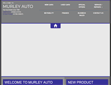 Tablet Screenshot of murleyauto.co.uk